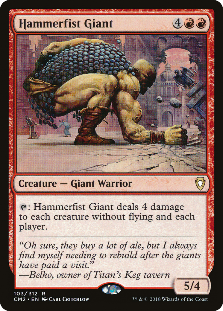 Hammerfist Giant (CM2-103) - Commander Anthology Volume II