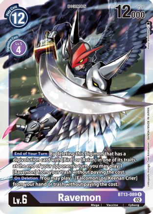 Ravemon (BT13-089) - Versus Royal Knights Foil
