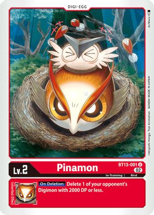 Pinamon (BT13-001) - Versus Royal Knights