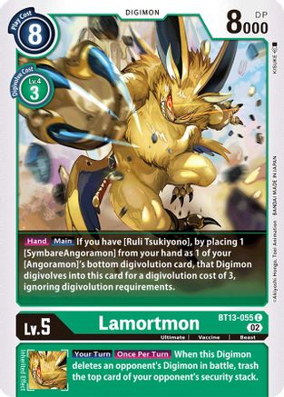 Lamortmon (BT13-055) - Versus Royal Knights