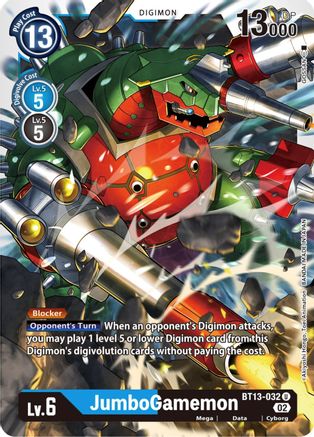 JumboGamemon (BT13-032) - Versus Royal Knights