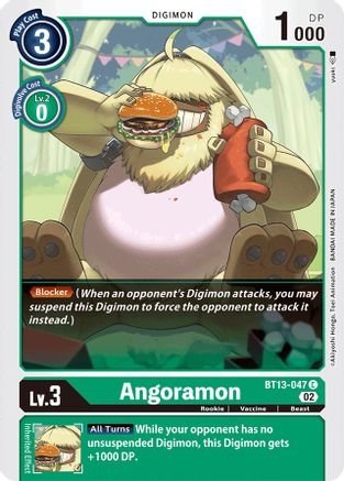 Angoramon (BT13-047) - Versus Royal Knights