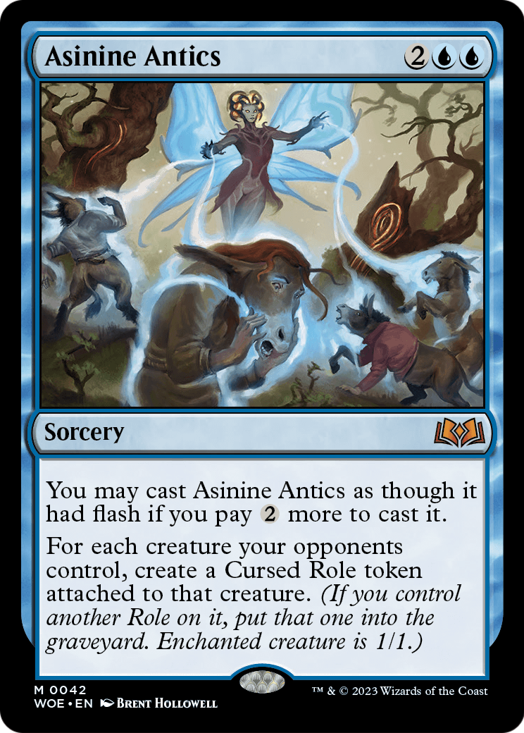 Asinine Antics (WOE-042) - Wilds of Eldraine Foil