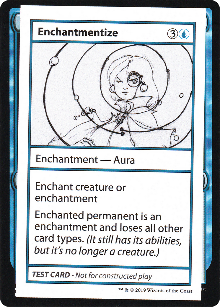 Enchantmentize (No PW Symbol) (CMB1-) - Mystery Booster Playtest Cards 2021