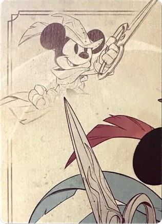 Mickey Mouse - Brave Little Tailor Puzzle Insert (Top Left) - The First Chapter