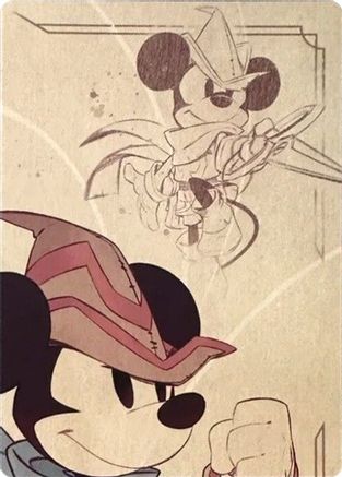 Mickey Mouse - Brave Little Tailor Puzzle Insert (Top Right) - The First Chapter