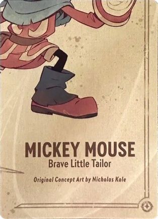 Mickey Mouse - Brave Little Tailor Puzzle Insert (Bottom Right) - The First Chapter