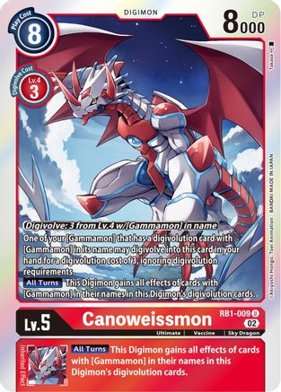 Canoweissmon (RB1-009) - Resurgence Booster Foil