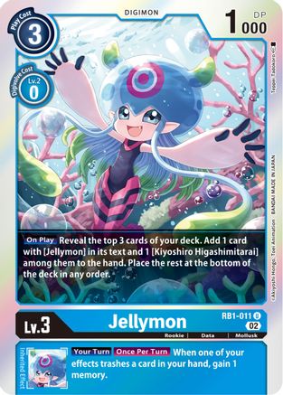 Jellymon (RB1-011) - Resurgence Booster Foil