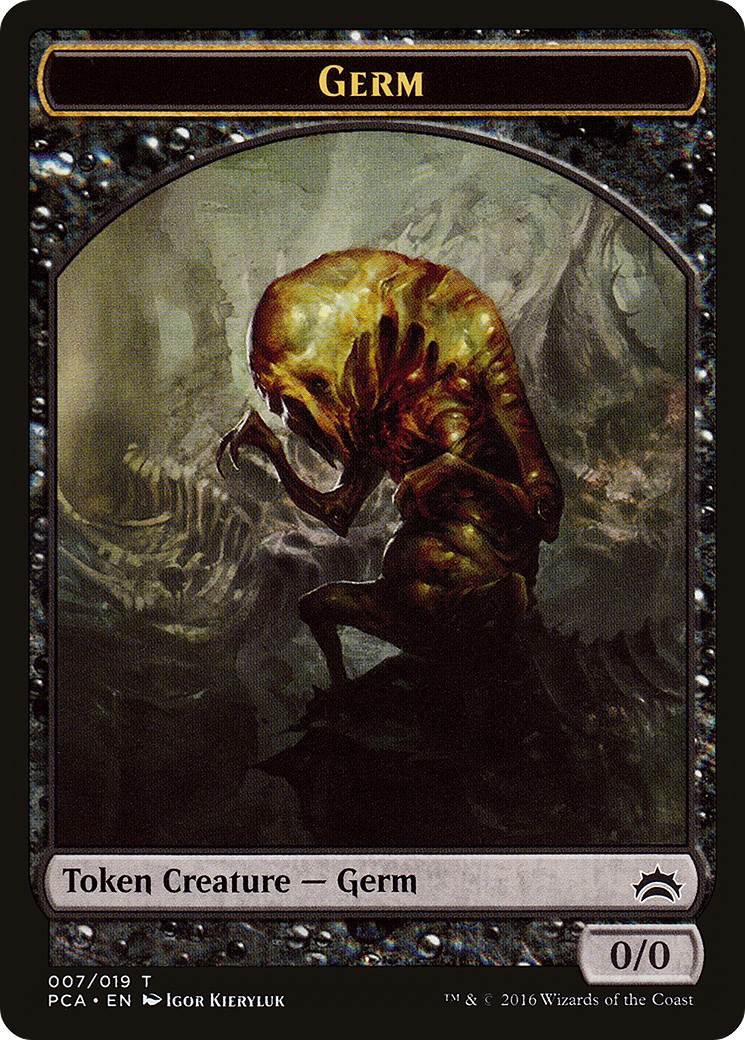 Germ // Goblin Double-Sided Token (PCA-7 // 11) - Planechase Anthology Tokens