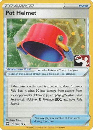 Pot Helmet 146 - Holofoil Prize Pack Series Cards - Uncommon