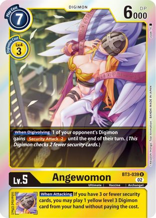Angewomon (Resurgence Booster Reprint) (BT3-039) - Resurgence Booster Foil