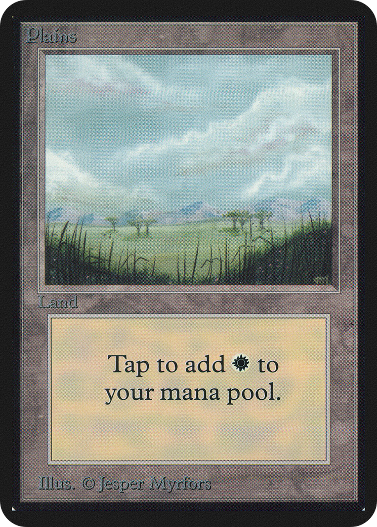 Plains (B) (LEA-) - Limited Edition Alpha