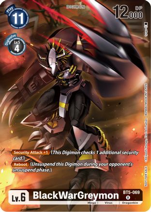 BlackWarGreymon (Tamer Party Pack -The Beginning-) (BT5-069) - Battle of Omni Foil