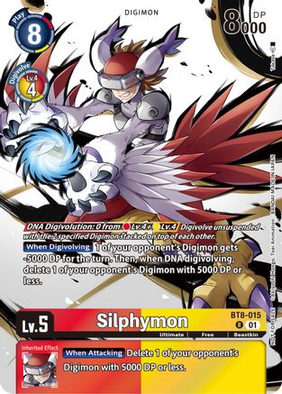 Silphymon (Tamer Party Pack -The Beginning-) (BT8-015) - New Awakening Foil