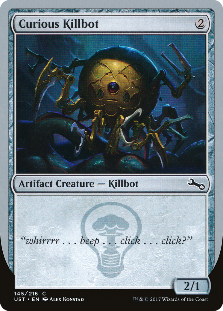 Curious Killbot (UST-145A) - Unstable Foil