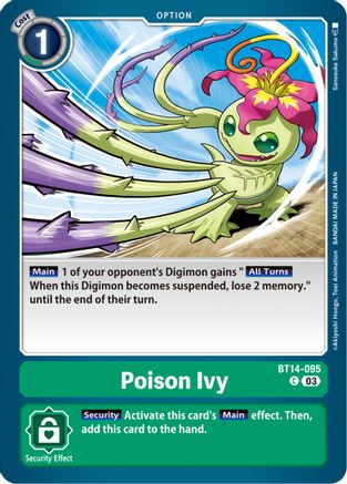 Poison Ivy (BT14-095) - Blast Ace