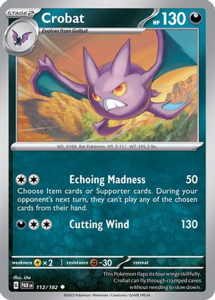 Crobat 112 SV04 Paradox Rift - Uncommon