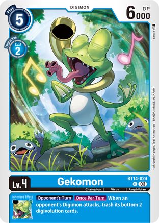 Gekomon (BT14-024) - Blast Ace
