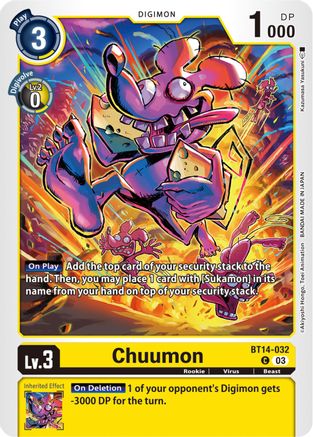 Chuumon (BT14-032) - Blast Ace