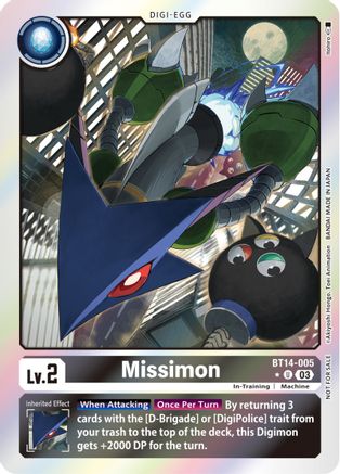 Missimon (Blast Ace Box Promotion Pack) (BT14-005) - Blast Ace Foil