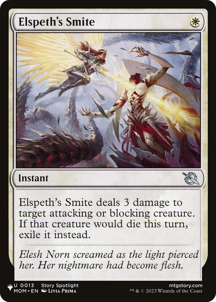 Elspeth's Smite (LIST-MOM-13) - The List