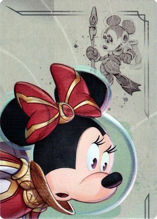 Minnie Mouse - Wide-Eyed Diver Puzzle Insert (Top Right) - Rise of the Floodborn