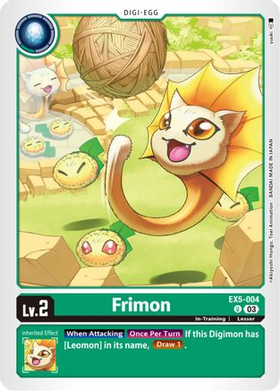 Frimon (EX5-004) - Animal Colosseum