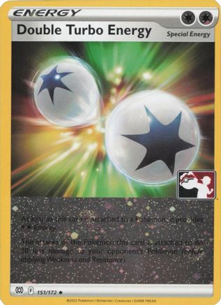 Double Turbo Energy (Cosmos Holo)/172 - Holofoil Prize Pack Series Cards - Uncommon