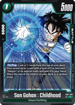 Son Gohan : Childhood - FB01-088 (FB01-088) - Awakened Pulse