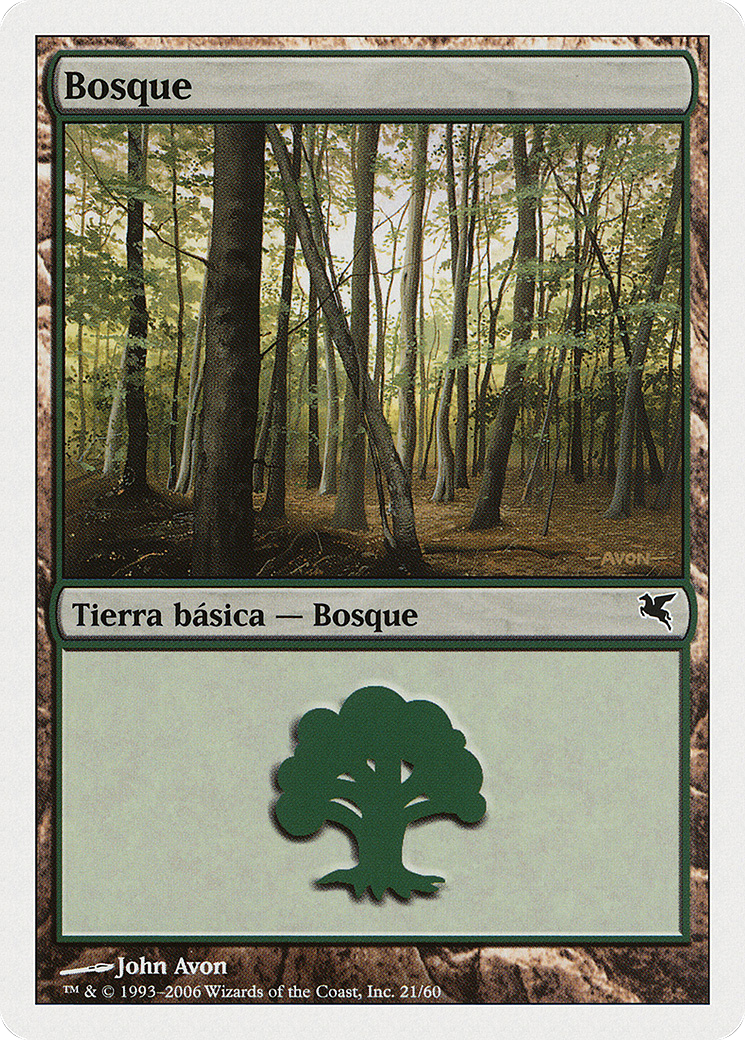 Forest (Spanish) - "Bosque" (B21) (PSAL-B21) - Salvat 2005