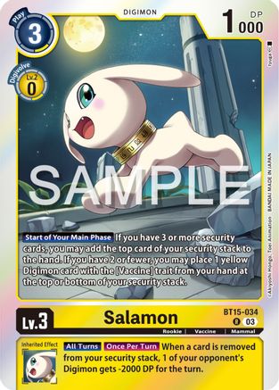 Salamon (BT15-034) - Exceed Apocalypse Foil