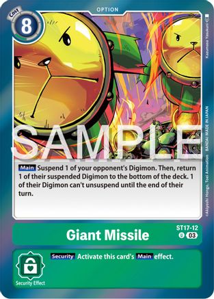 Giant Missile (ST17-12) - Starter Deck 17: Double Typhoon Advanced Deck Set Foil
