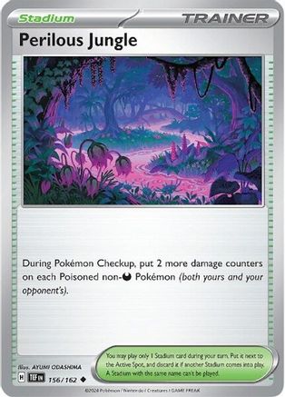Perilous Jungle 156 - Reverse Holofoil SV05 Temporal Forces - Uncommon