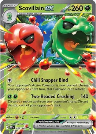 Scovillain ex 022 - Holofoil SV05 Temporal Forces - Double Rare