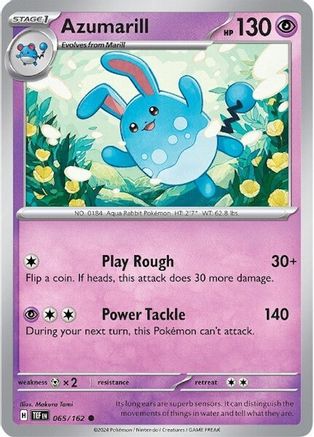 Azumarill 065 SV05 Temporal Forces - Common