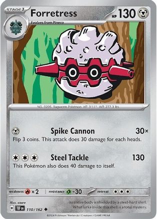 Forretress 110 SV05 Temporal Forces - Uncommon