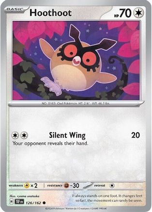 Hoothoot 126 SV05 Temporal Forces - Common