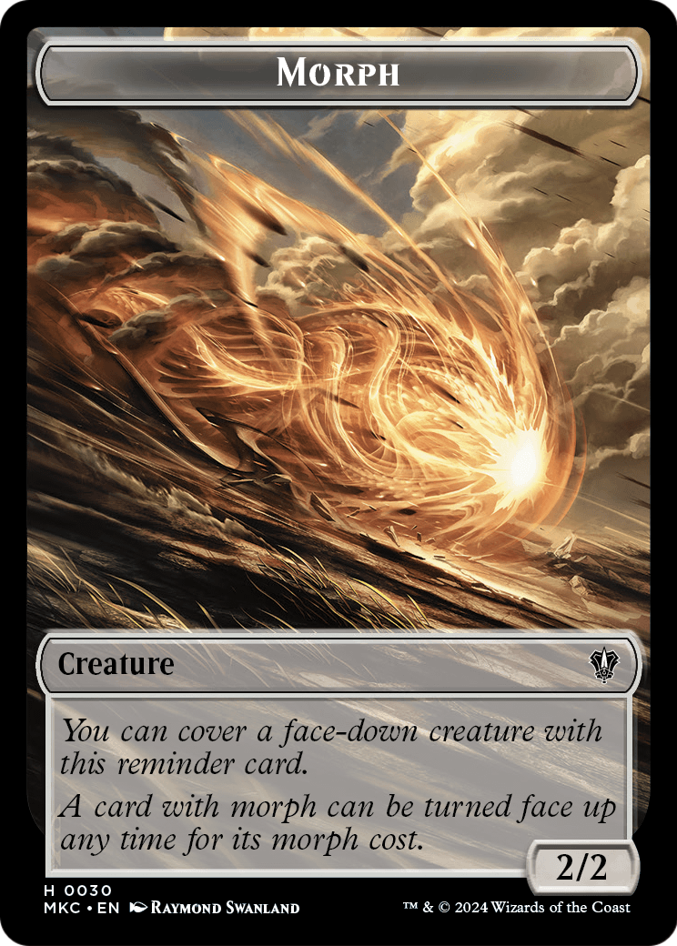 Morph (TMKC-030) - Murders at Karlov Manor Commander Tokens