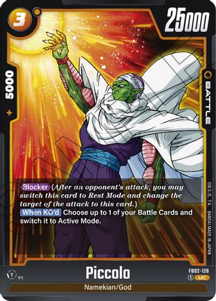 Piccolo - FB02-126 (FB02-126) - Blazing Aura