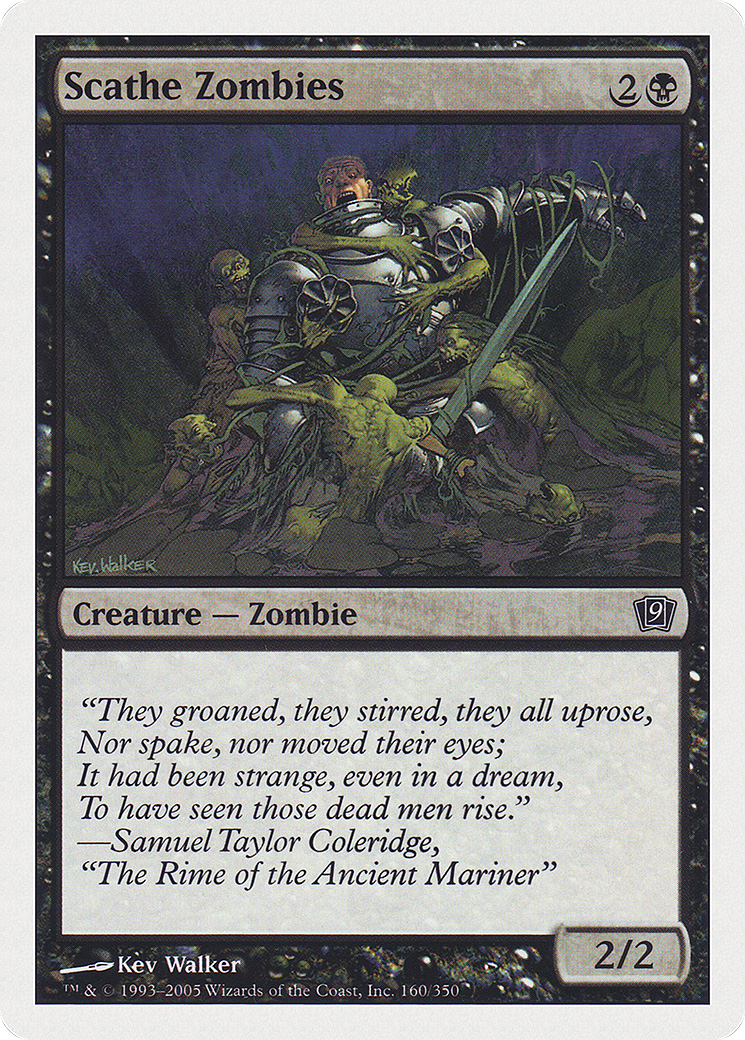 Scathe Zombies (9ED-160) - 9th Edition