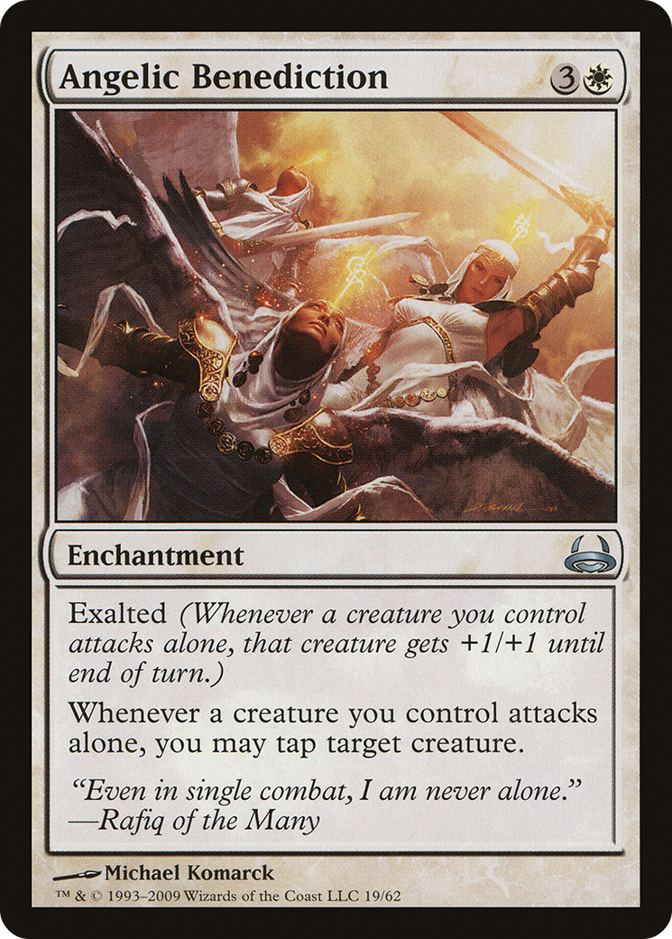 Angelic Benediction (DDC-019) - Duel Decks: Divine vs. Demonic