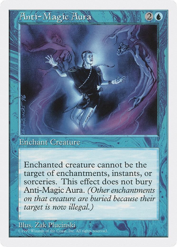 Anti-Magic Aura (5ED-) - Fifth Edition