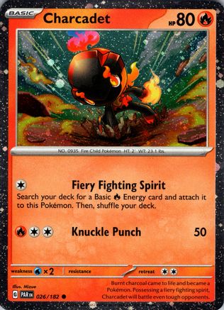 Charcadet (Cosmos Foil) 026/182 - Holofoil Miscellaneous Cards & Products - Promo