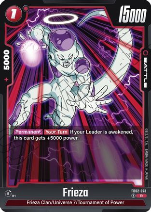 Frieza - FB02-023 (FB02-023) - Blazing Aura Holofoil