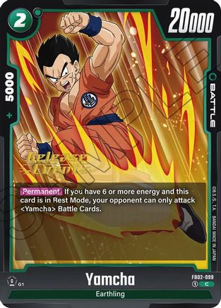 Yamcha (FB02-099) - Blazing Aura Release Event Cards