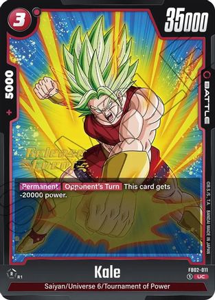 Kale (FB02-011) - Blazing Aura Release Event Cards