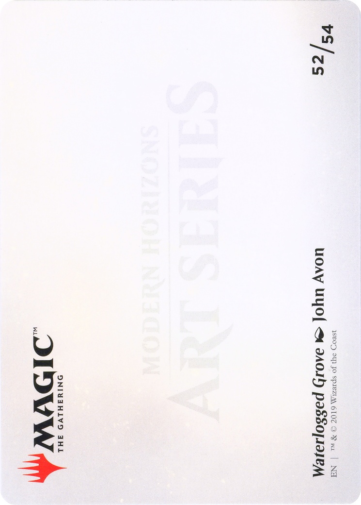Waterlogged Grove // Waterlogged Grove (AMH1-052) - Modern Horizons Art Series (Borderless)