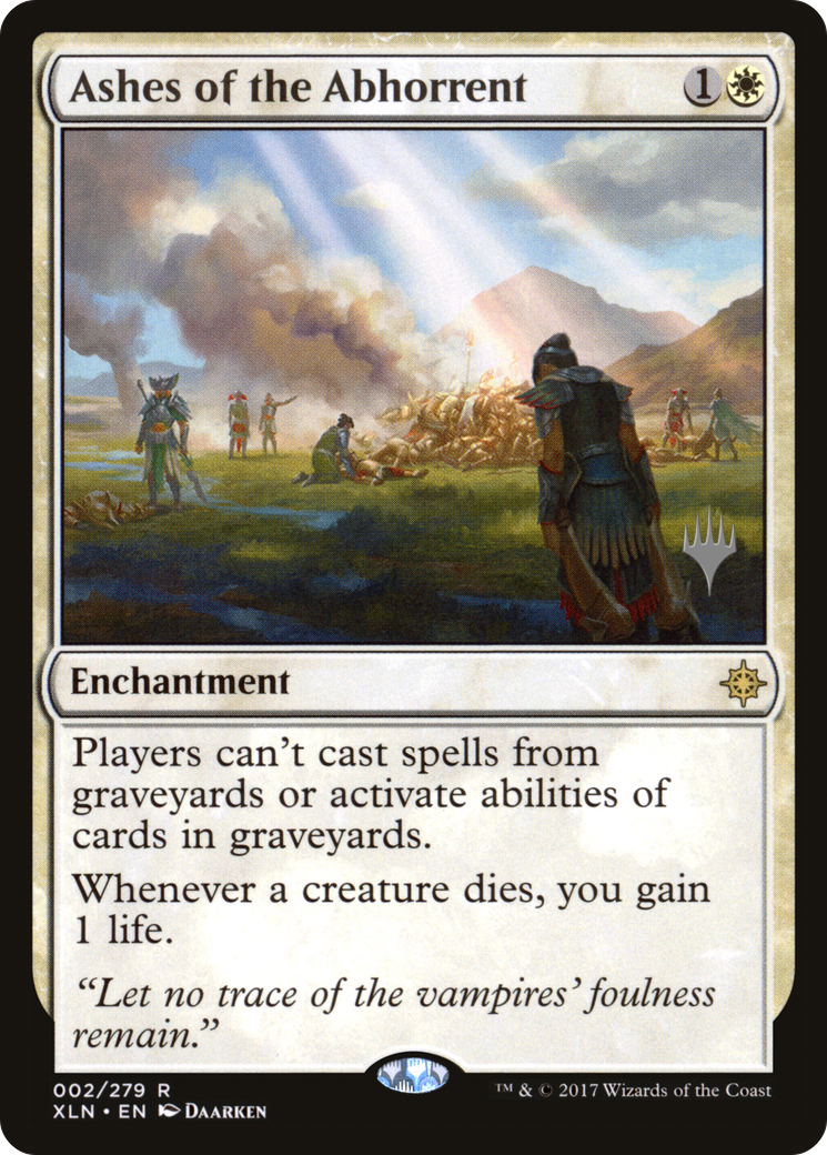 Ashes of the Abhorrent (PPM20-002) - Ixalan Promos Foil