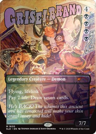Griselbrand (1620) (Rainbow Foil) (SLD-1620) - Secret Lair Drop Series Foil